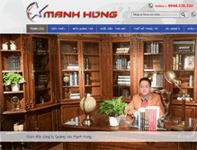 Tablet Screenshot of manhhunggroup.com